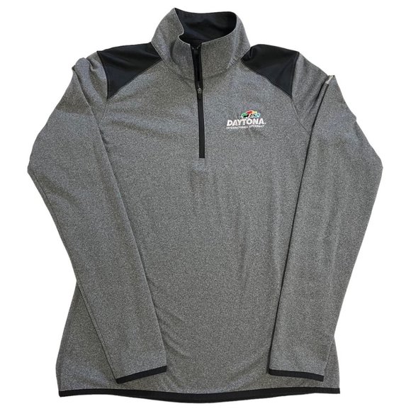 Nike Golf 1/4 Zip Dri-Fit Daytona International Speedway Embroidered Pullover - Picture 1 of 10